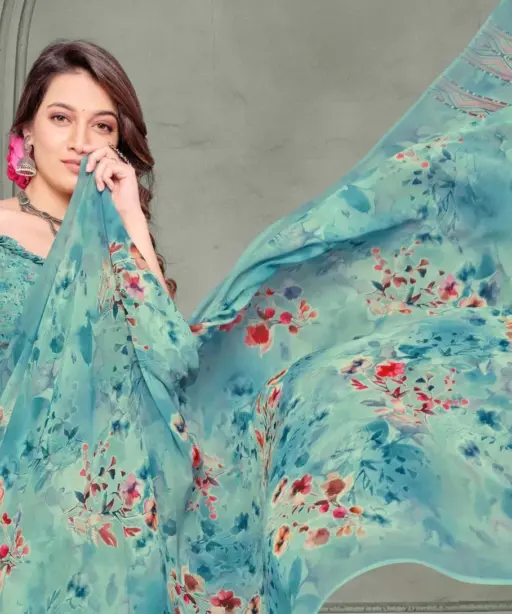 Vipul Riddhi Vol 10 Georgette Casual Wear Saree Collection