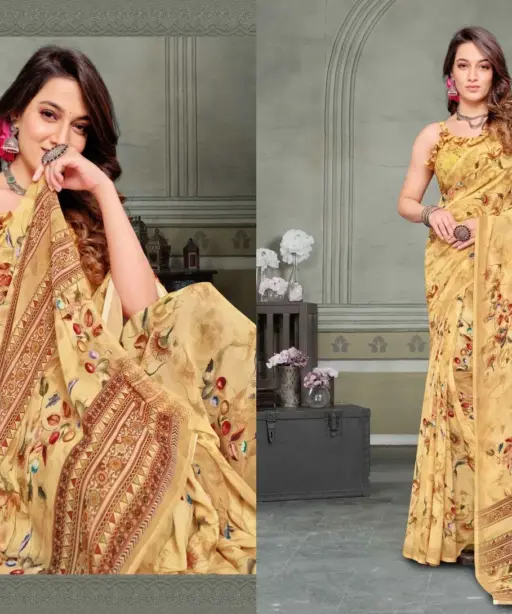 Vipul Riddhi Vol 10 Georgette Casual Wear Saree Collection