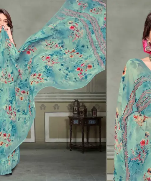 Vipul Riddhi Vol 10 Georgette Casual Wear Saree Collection