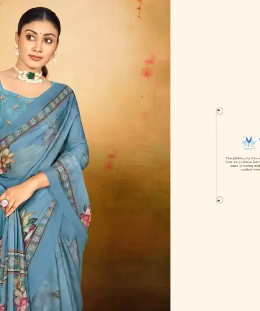 Vipul Siddhi Vol 2 Georgette Casual Wear Saree Collection