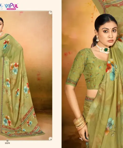 Vipul Siddhi Vol 2 Georgette Casual Wear Saree Collection