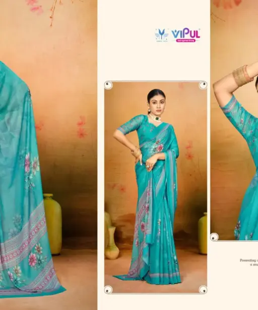 Vipul Siddhi Vol 2 Georgette Casual Wear Saree Collection