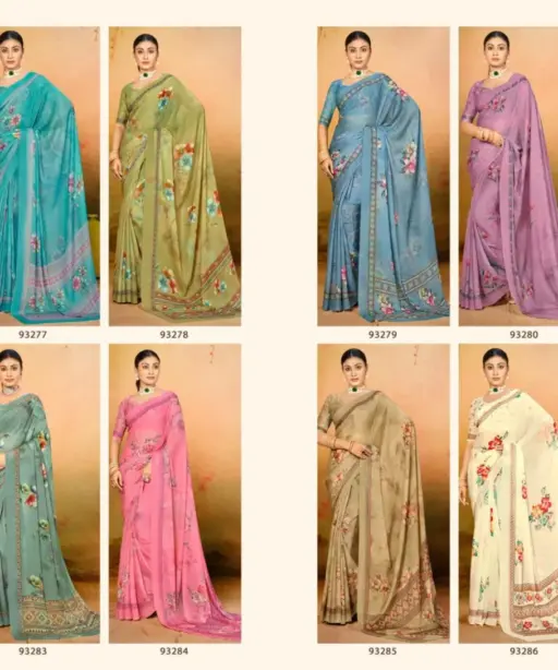 Vipul Siddhi Vol 2 Georgette Casual Wear Saree Collection