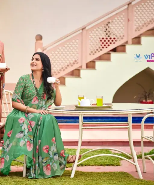 Vipul Twisha Georgette Casual Wear Saree Collection