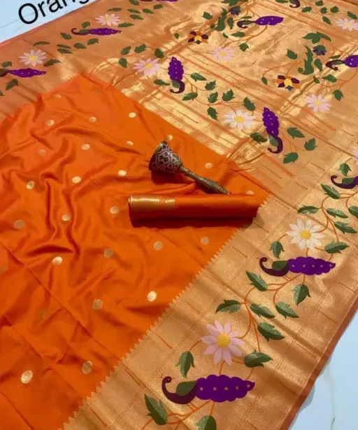 Vt 6089 T Pure Soft Kanchivram Paithani Silk Saree Collection