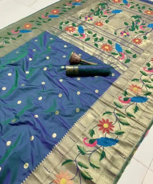 Vt 6089 T Pure Soft Kanchivram Paithani Silk Saree Collection