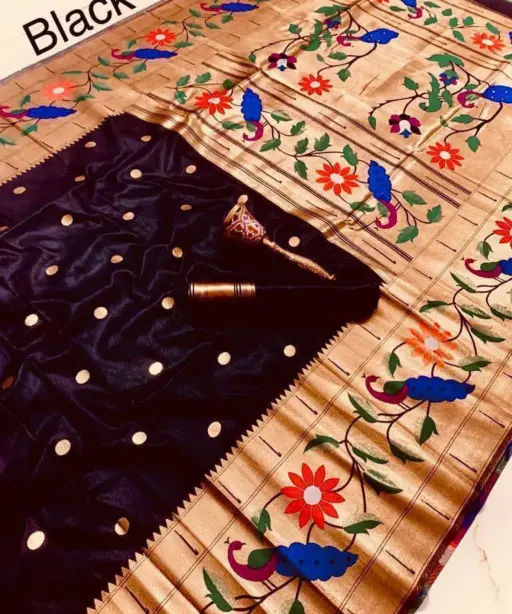 Vt 6089 T Pure Soft Kanchivram Paithani Silk Saree Collection