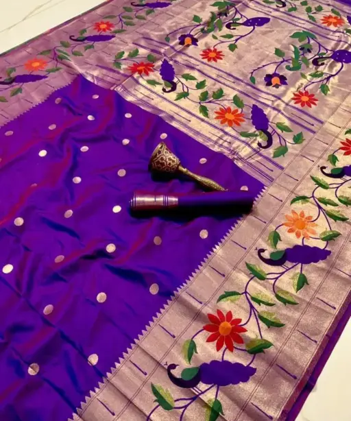 Vt 6089 T Vol 2 Pure Soft Kanchivram Paithani Silk Saree Collection