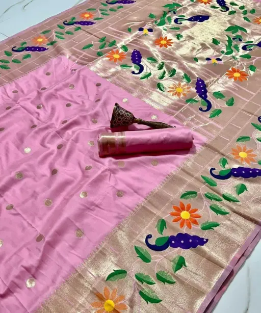 Vt 6089 T Vol 2 Pure Soft Kanchivram Paithani Silk Saree Collection