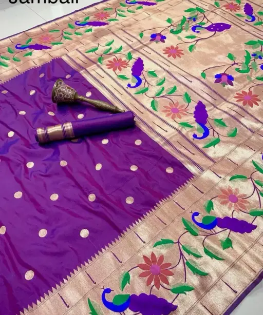 Vt 6089 T Vol 2 Pure Soft Kanchivram Paithani Silk Saree Collection