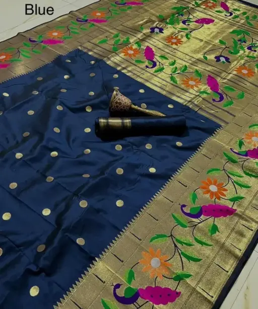Vt 6089 T Vol 2 Pure Soft Kanchivram Paithani Silk Saree Collection