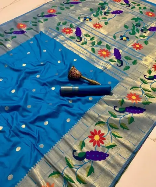 Vt 6089 T Vol 2 Pure Soft Kanchivram Paithani Silk Saree Collection