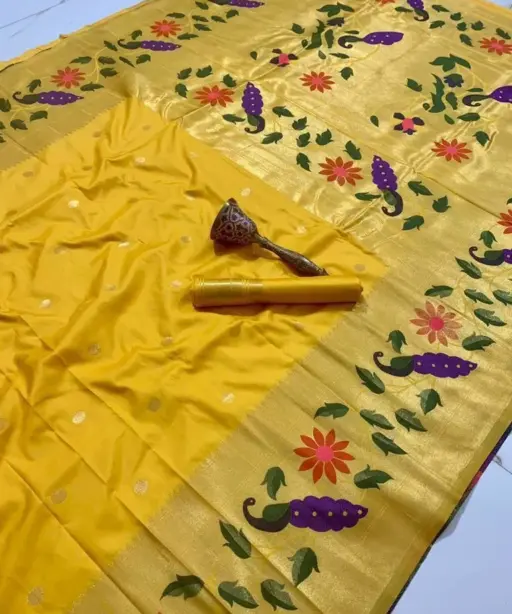 Vt 6089 T Vol 2 Pure Soft Kanchivram Paithani Silk Saree Collection