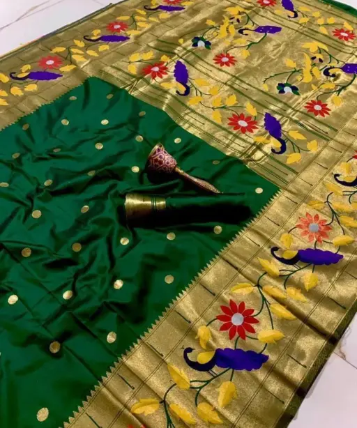 Vt 6089 T Vol 2 Pure Soft Kanchivram Paithani Silk Saree Collection