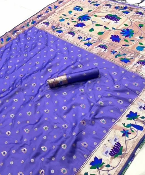 Vt 6091 T Pure Soft Kanchivram Paithani Silk Saree Collection