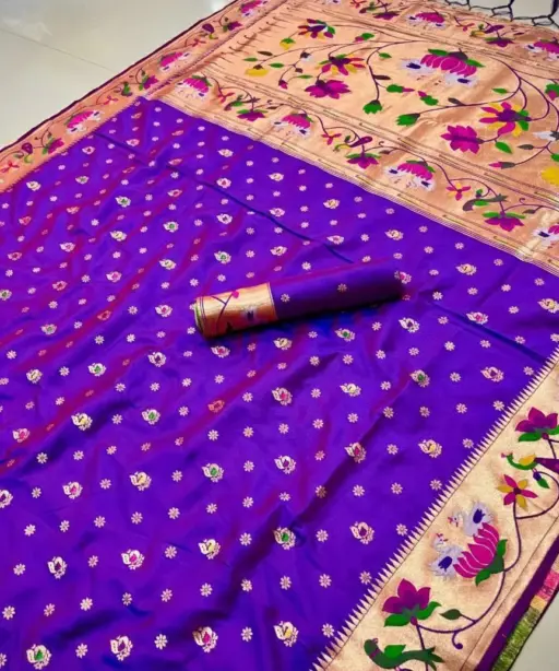 Vt 6091 T Pure Soft Kanchivram Paithani Silk Saree Collection