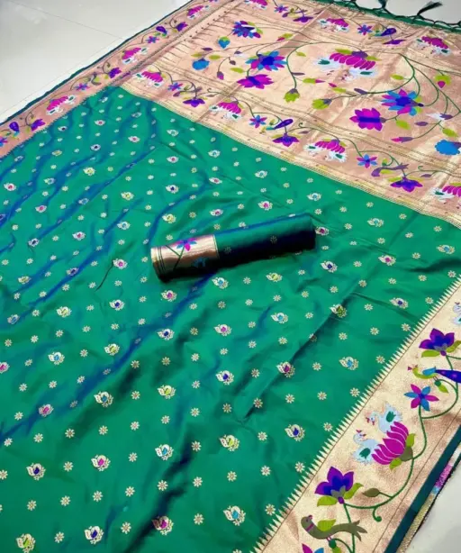 Vt 6091 T Pure Soft Kanchivram Paithani Silk Saree Collection