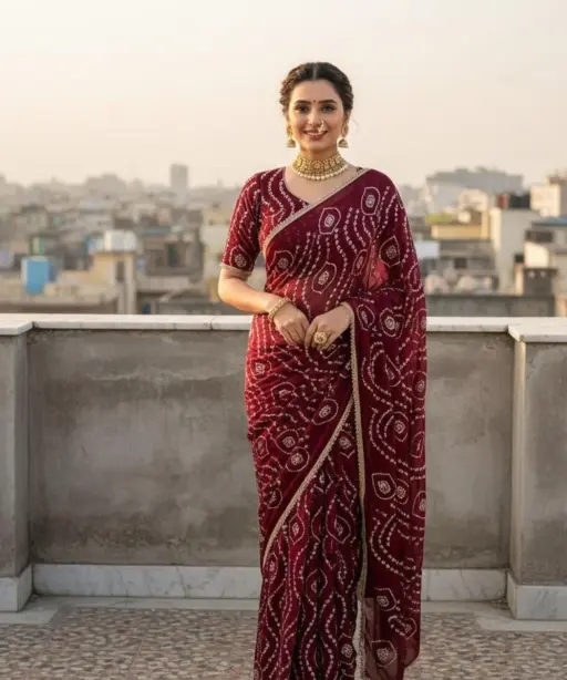 Vt 6092 T Fandy Satin Silk Beautiful Hand Worked Saree Collection