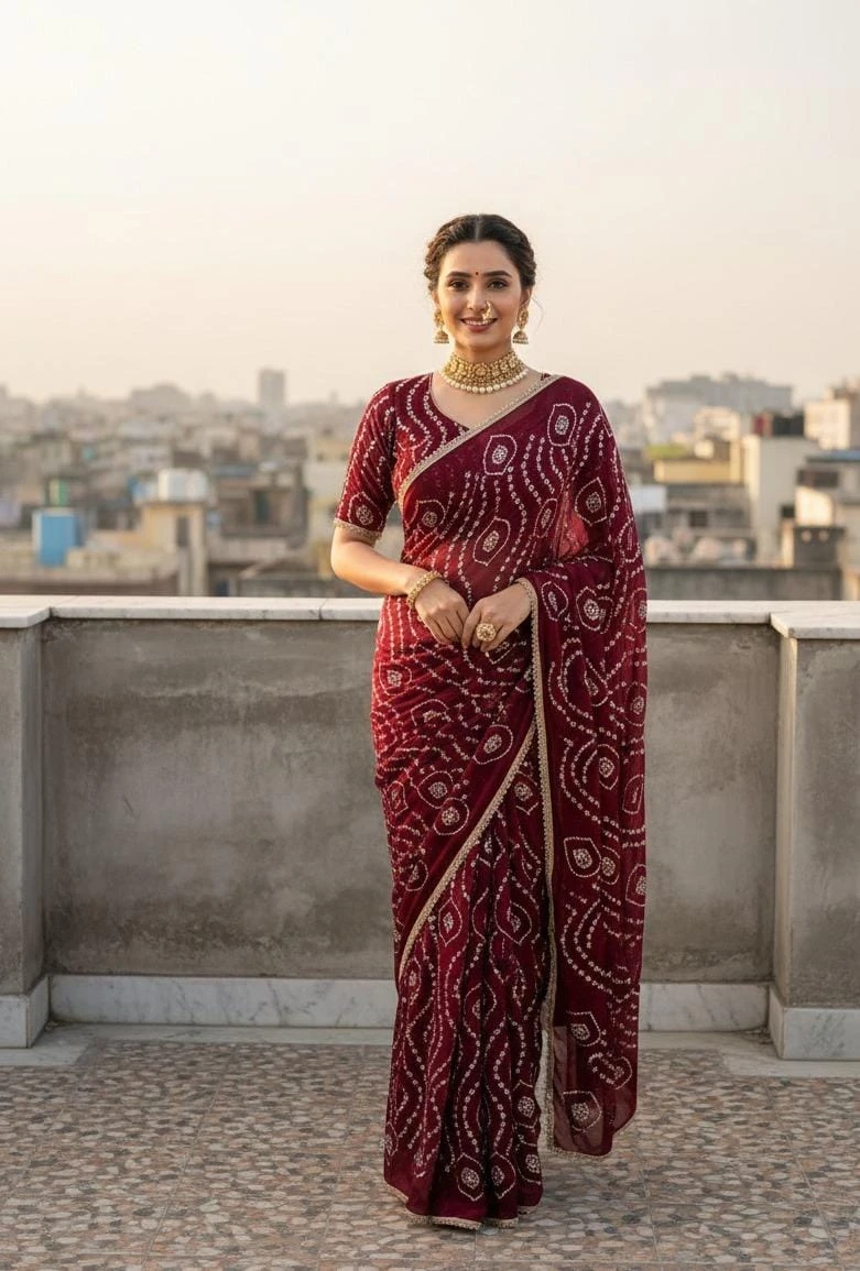 Vt 6092 T Fandy Satin Silk Beautiful Hand Worked Saree Collection