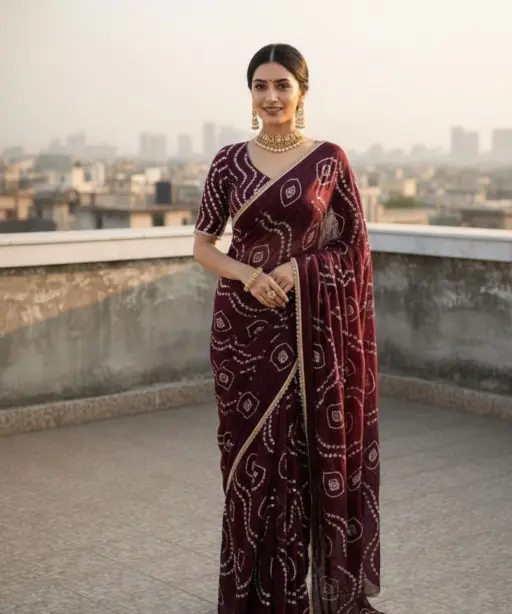 Vt 6092 T Fandy Satin Silk Beautiful Hand Worked Saree Collection