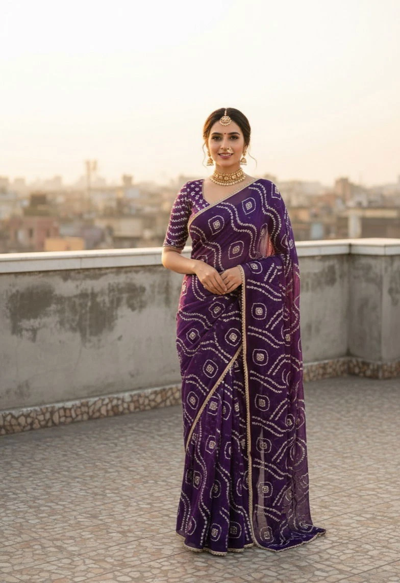 Vt 6092 T Fandy Satin Silk Beautiful Hand Worked Saree Collection