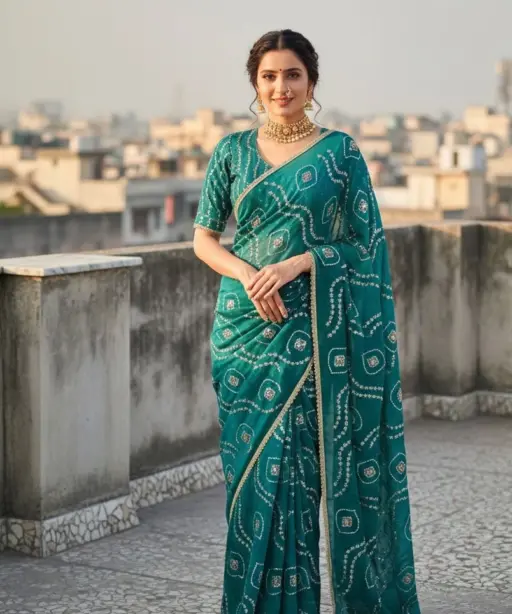 Vt 6092 T Fandy Satin Silk Beautiful Hand Worked Saree Collection