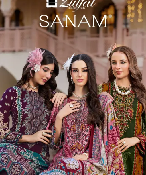 Zulfat Designer Suits Sanam