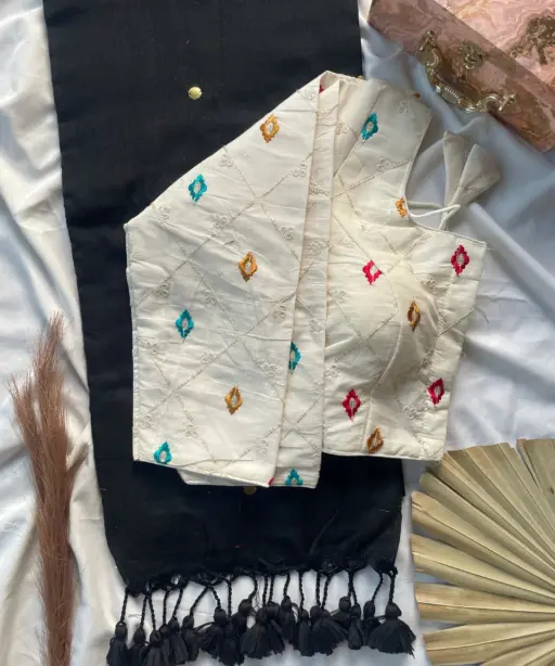 Khadi Vol 9 Cotton with Sequence Work Saree Blouse Collection