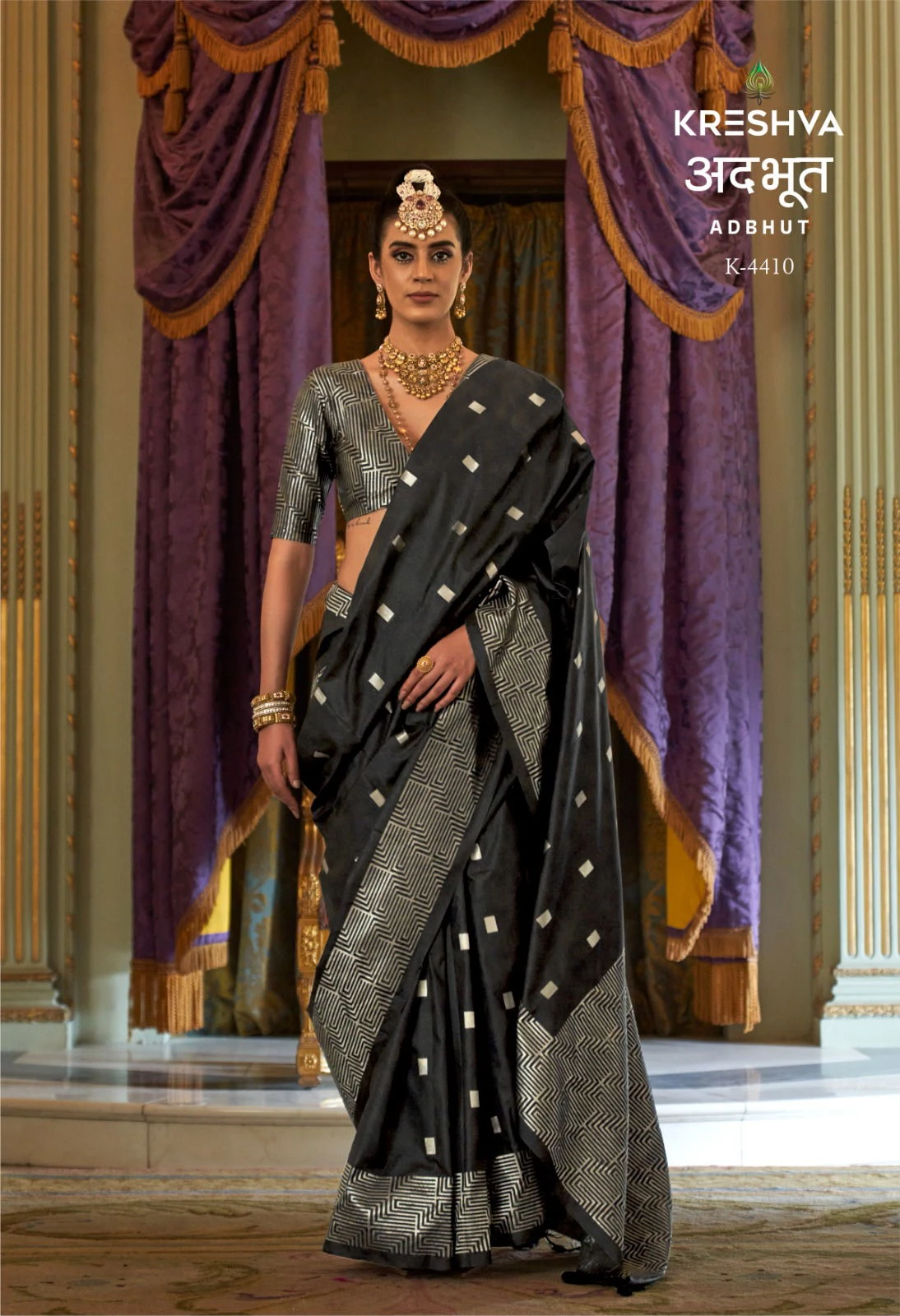 Kreshva Adbhut P V Super Fine Silk Zari Weaving Saree Collection