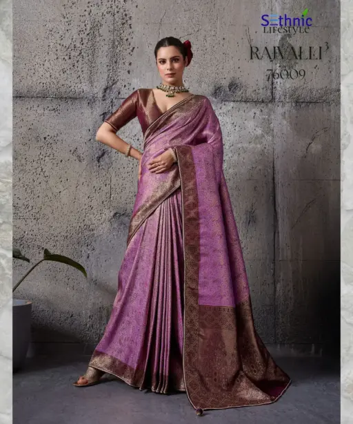 Sethnic Rajvalli 3 Pure Kanjivaram Silk Traditional Wear Saree