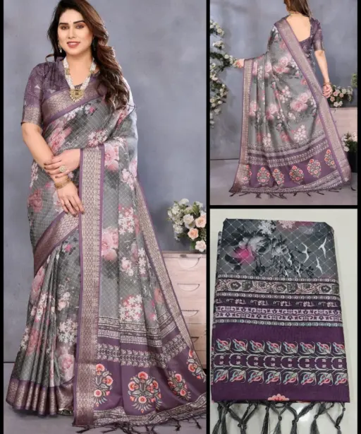 Shc Gajanand Vol 1 Cotton Silk Digital Printed Saree Collection