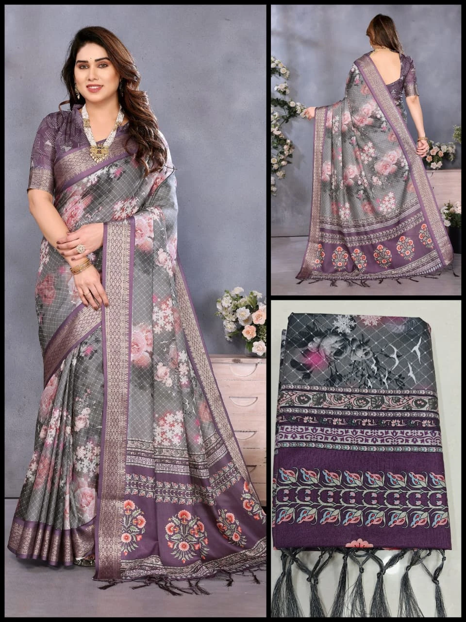 Shc Gajanand Vol 1 Cotton Silk Digital Printed Saree Collection