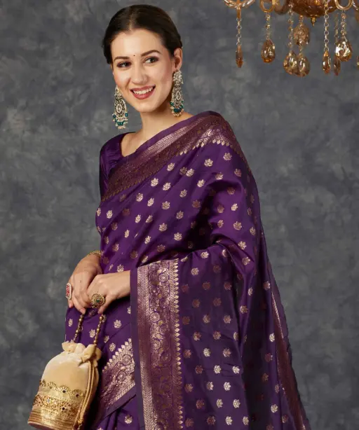 Sm Pari 122 Leem Silk Woven Work Festival Saree Collection