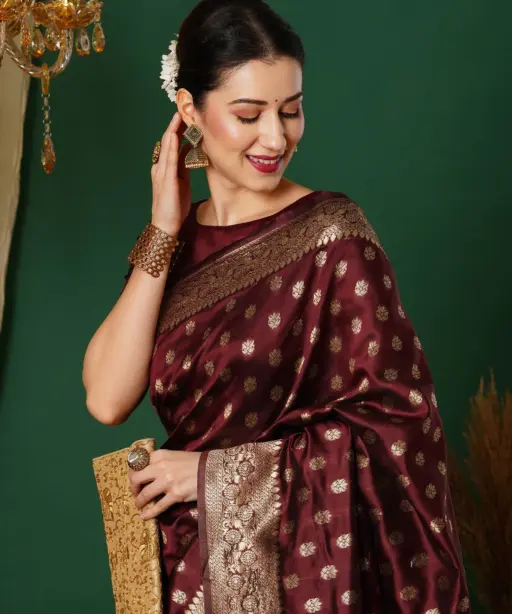 Sm Pari 122 Leem Silk Woven Work Festival Saree Collection