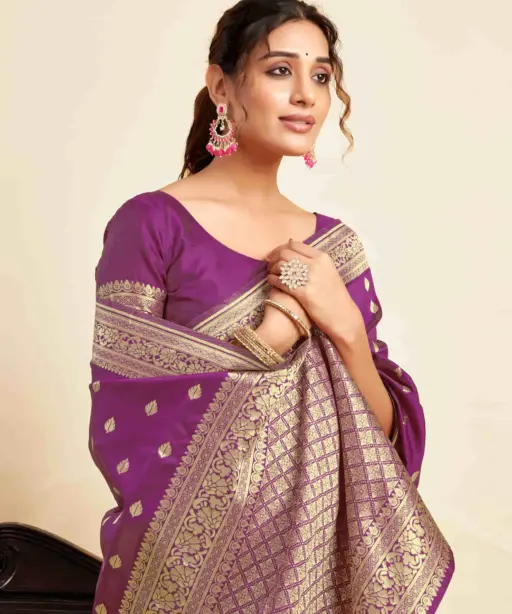 Sm Pari 160 Silk Woven Work Festival Wear Saree Collection