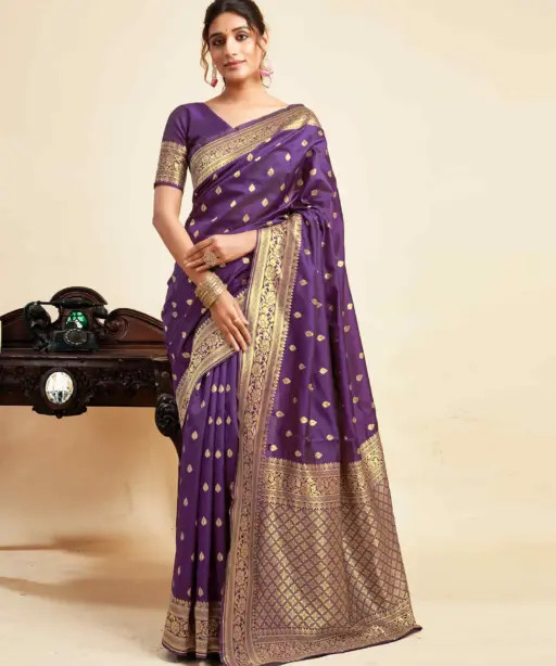 Sm Pari 160 Silk Woven Work Festival Wear Saree Collection