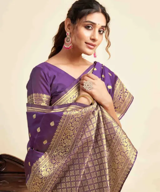 Sm Pari 160 Silk Woven Work Festival Wear Saree Collection