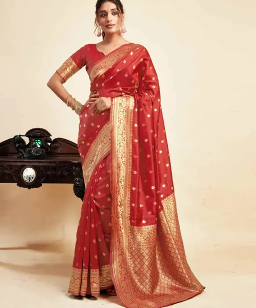 Sm Pari 160 Silk Woven Work Festival Wear Saree Collection