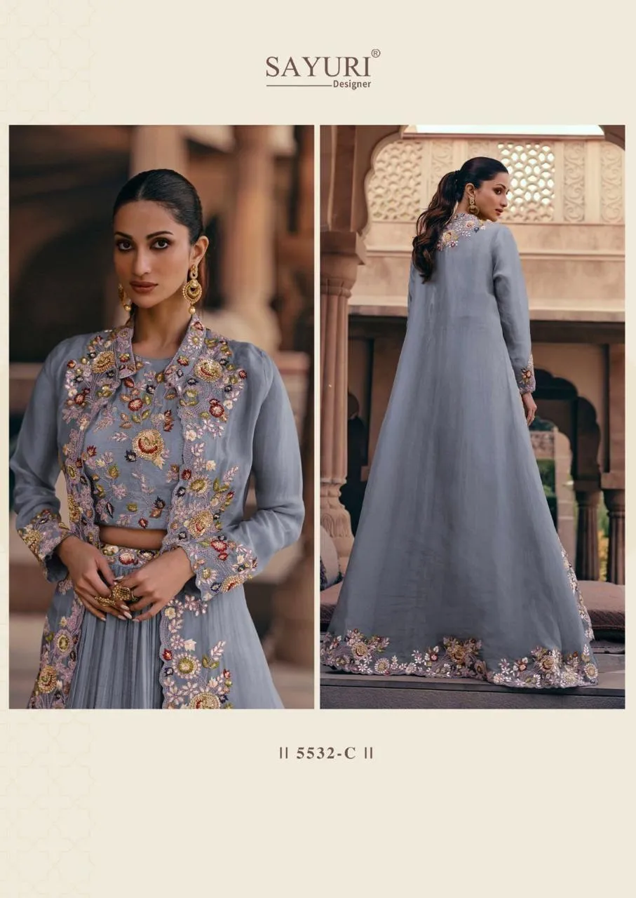 Sayuri Mahotsav Gold - 5532 C - Image 2