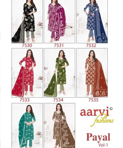 Aarvi Fashion Payal Vol 1