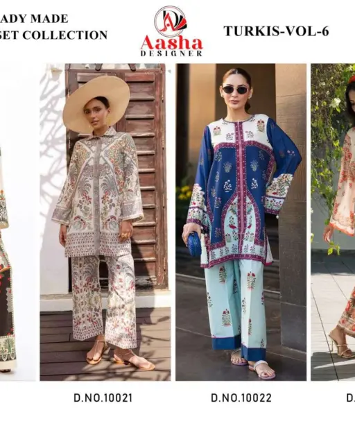 Aasha Designer Design No - 10020-10021-10022-10023