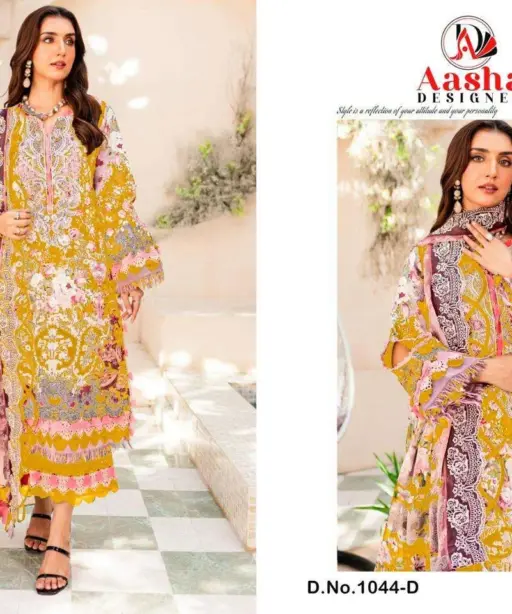 Aasha Designer Design No - 1044 Abcdg