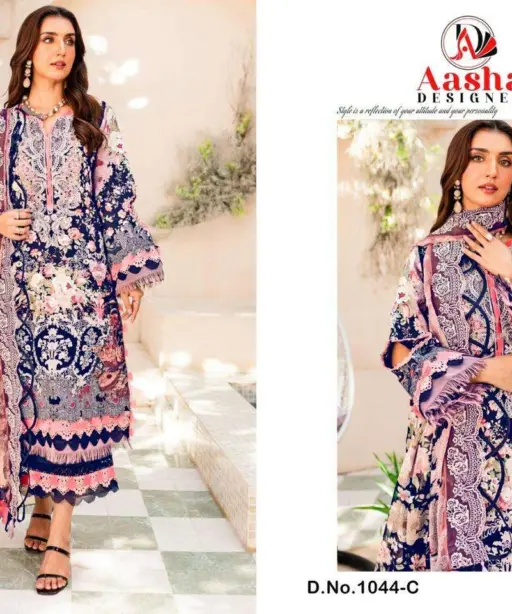 Aasha Designer Design No - 1044 Abcdg