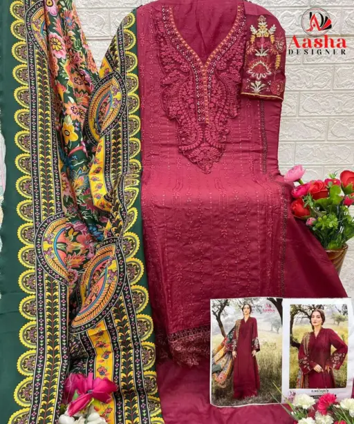 Aasha Designer Design No - 1155