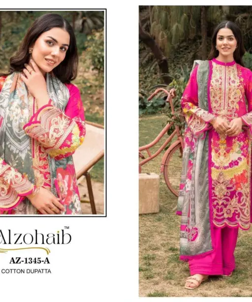 Al Zohaib Design No - 1345 Ab - 1365 Ab