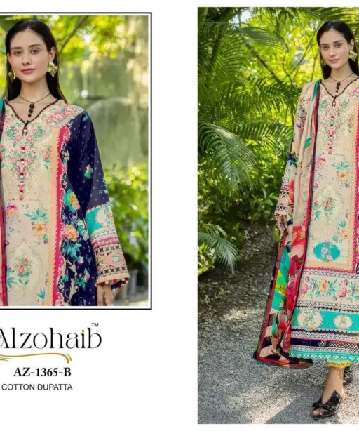 Al Zohaib Design No - 1345 Ab - 1365 Ab