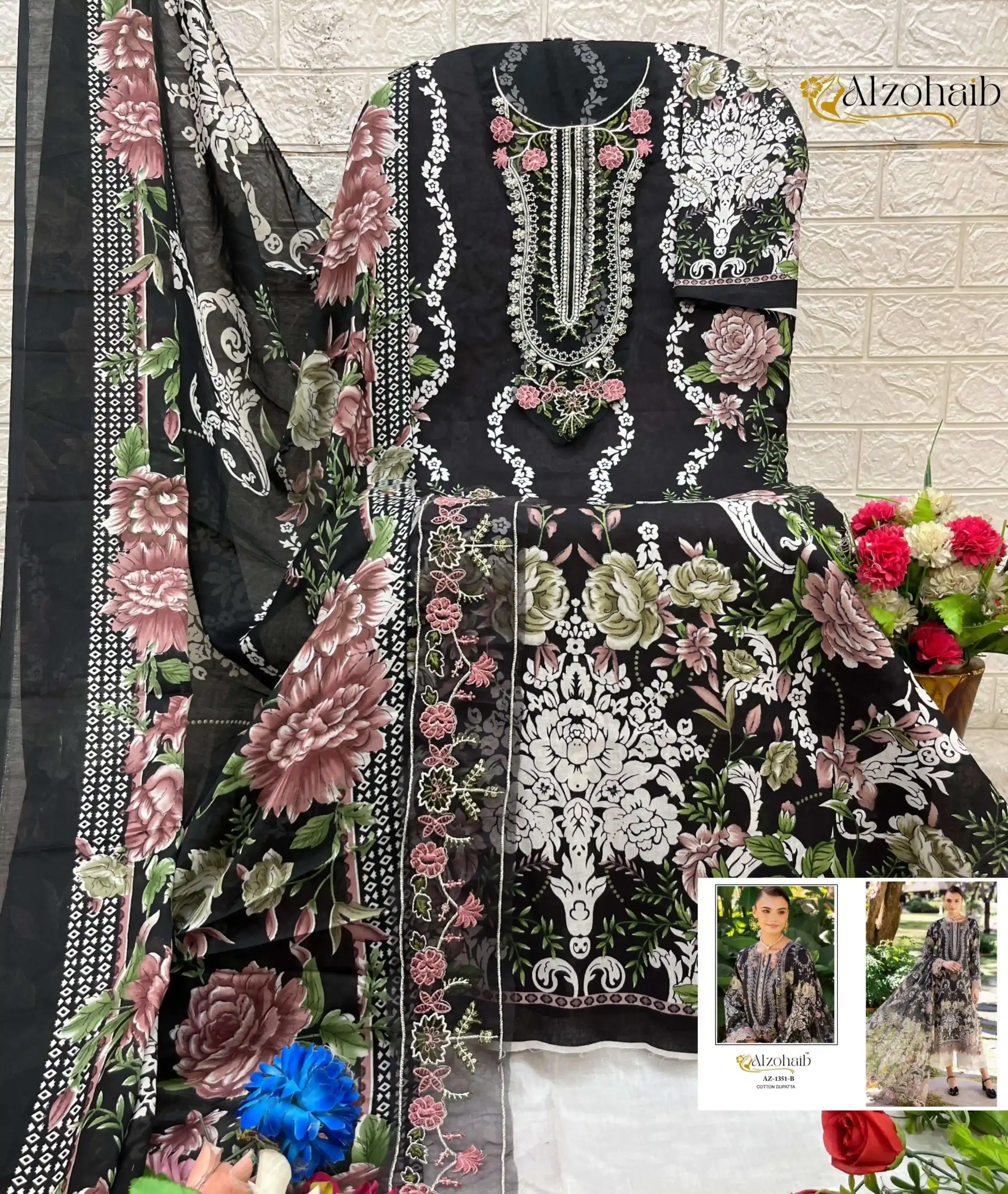 Al Zohaib Design No - 1351 Ab - 1357 Ab