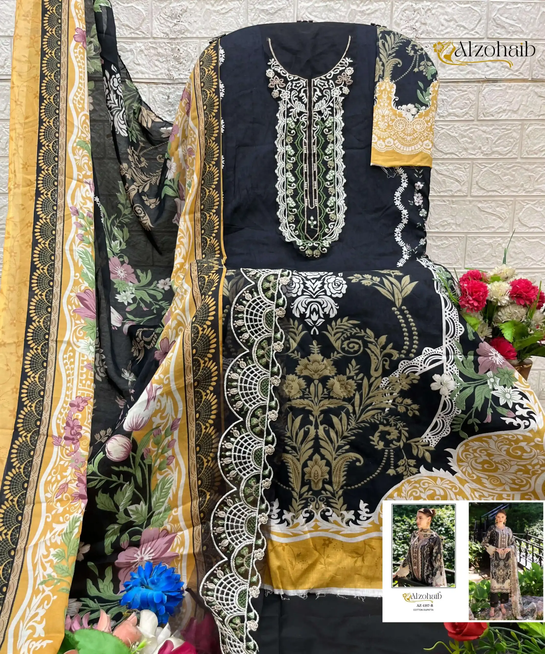 Al Zohaib Design No - 1351 Ab - 1357 Ab