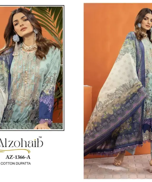 Al Zohaib Design No - 1366 Ab - 1367 Ab