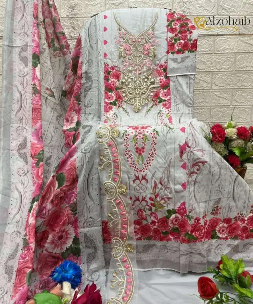 Al Zohaib Design No - 1366 Ab - 1367 Ab